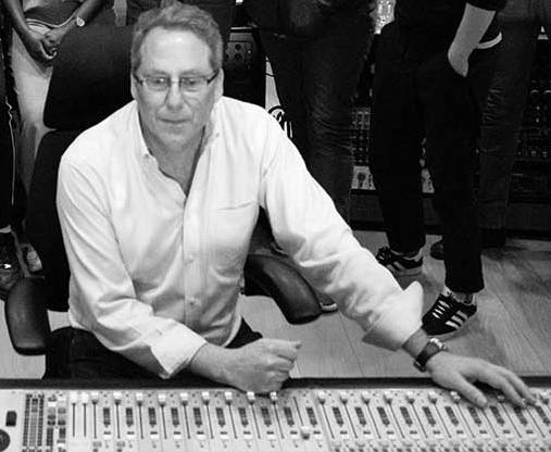 Recording session ensemble in studio context